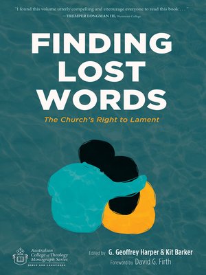 cover image of Finding Lost Words